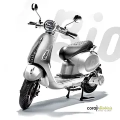 BIOBICI - Moto Eléctrica CORAL Biobicis 2026 Color GRIS1000W