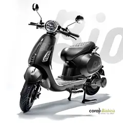 BIOBICI - Moto Eléctrica CORAL Biobicis 2026 Color NEGRO 1000W
