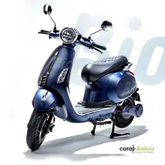 BIOBICI - Moto Eléctrica CORAL Biobicis 2026 Color AZUL 1000W