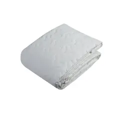 CARESTINO - Cobertor Para Cuna Cama de Madera de 70x140cm Blanco