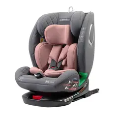 CARESTINO - Silla para Carro HAMBURGO I-Size 40-150cm Isofix Rosa Viejo