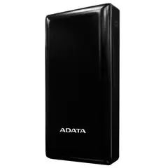 ADATA - Power Bank 20000mAh USB-C, 2 USB, Micro USB Negro