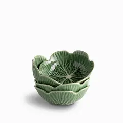 AMBIENTE GOURMET - Tazón Huerto Verde 15cm set x4