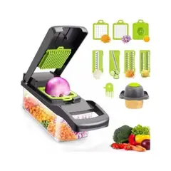 GENERICO - Cortador De Verduras Multifuncional 15 En 1