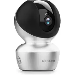 GENERICO - Cámara de seguridad 6MP 360° Interior 2.4G WiFi audio de 2 vías visión nocturna