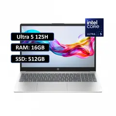 HP - PORTATIL 15 Intel Core Ultra 5-125H RAM 8GB SSD 512GB FHD 15.6 WIN11 HOME