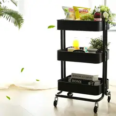 GENERICO - Organizador Rectangular Multiusos 3 Niveles Estante