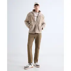 SEVEN SEVEN - Pantalón Chino Regular Para Hombre Camel
