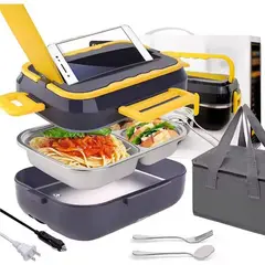 GENERICO - Lonchera Eléctrica Lunchbox 15l 40w Bateria Corriente