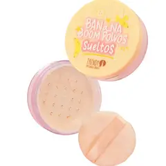 GENERICO - Polvo Suelto Piel Grasa Textura Suave Para Acabado Mate