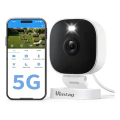 GENERICO - Cámara de seguridad exteriores 4MP Wi-Fi 24G5G visión nocturna