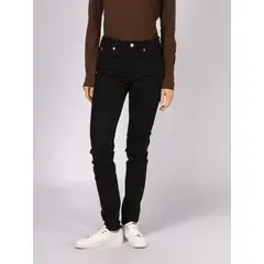 TOMMY HILFIGER - Jeans negro denim como de corte skinny