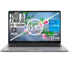 ASUS - PORTATIL EXPERBOOK INTEL CORE I5-13420H SSD 2TB RAM 24GB 15.6 FHD