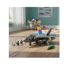 INFANTILES CAJUROMIX - Avión Armable En Bloques Piezas 873
