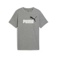 PUMA - Camisa Deportiva Ess 2 Color No1 Logo B Gris Niños