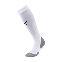 PUMA - Medias Originales Teams Liga Socks Core Blancas