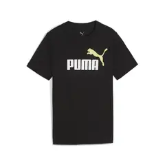 PUMA - Camisa Deportiva Ess 2 Color N1 Logo B Negro Niños