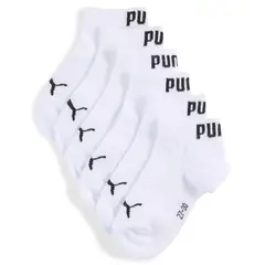 PUMA - Media Deportiva Original Plain Quarter 3P Blanco Niños