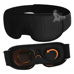 BOUN - Antifaz Máscara Para Dormir Transpirable 3d Bloquea La Luz Color Negro