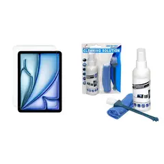 GENERICO - Vidrio protector pantalla Templado Para ipad pro-air 10.5 con kit limpieza