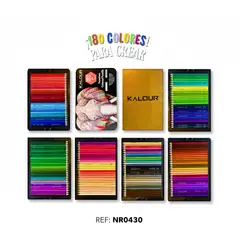 AMERICAN GENERICS - Set de Lápices de Colores Profesionales Kalour - Estuche de 180 Piezas Premium