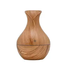 TEZZIO - Humidificador difusor de aromas electrico con luz Led Recargable