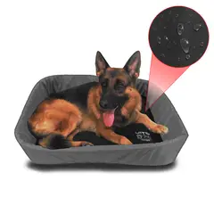 LAVEF - Cama Para Mascota Con Borde Antifluido Y Antirrasguño