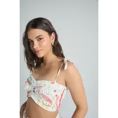 JULIANA SANCHEZ - Top Paradise - Marfil