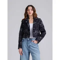 JULIANA SANCHEZ - Blazer Mi esencia - Negro