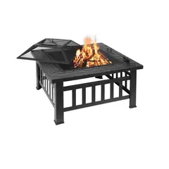 OEM - Mesa para exteriores Fogata 2 en 1 Jardin