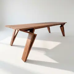 22 GRADOS DECORACION - Juego de Comedor Zeta 6 sillas en Roble 210cm x 100cm