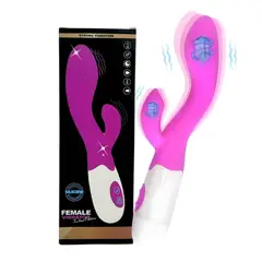 GENERICO - Vibrador Doble Estimulacion Clitoris Punto G Alto Rendimiento