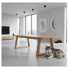 22 GRADOS DECORACION - Mesa de Comedor Florenza en Roble 200cm x 100cm