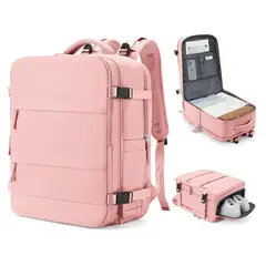 GENERICO - Mochila de Viaje Grande Multifunción con Puerto USB y Compartimentos Especiales