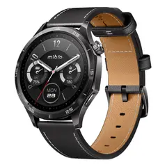 XIAOMI - Reloj Mibro Watch Gt Correa De Cuero + Correa Silicona Negro Negro