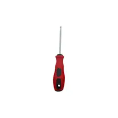 MAZUGI - Set X 2U destornilladores plano estrella rojo punta metálica