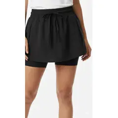 BELIFE - Falda deportiva negra para mujer