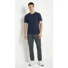 BELIFE - Camiseta deportiva manga corta azul para hombre