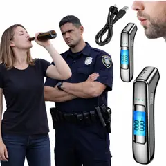 GENERICO - Alcoholimetro Digital Ideal Para Medicion Alcohol Sin Boquillas