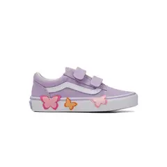 VANS - Tenis Niño OLD SKOOL V BUTTERFL Morado