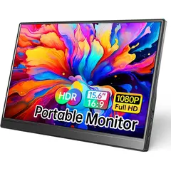 GENERICO - MONITOR PORTATIL USB -C HDMI  16 PULGADAS , ULTRA DELGADO Xbox, Laptop, PC, Mac Phone, PS, Swich IPS