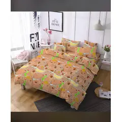 SIRENITAS - Sabana Ajustable bajera y Fundas Capibara