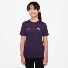 NIKE - Camiseta Unisex niño fútbol Kylian Mbappé Academy Morado