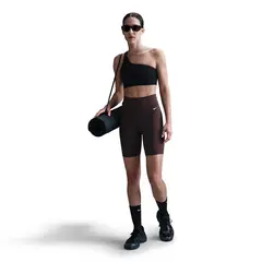 NIKE - Bra Mujer training Zenvy Asymmetrical Negro