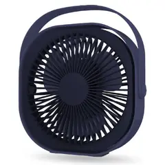 INNOVA - Ventilador De Mesa Portátil Recargable Usb 4000mah Silencioso G-tide Azul Azul