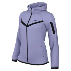 NIKE - Buzo Mujer Lifestyle Sportswear Tech Fleece Windrunner Morado