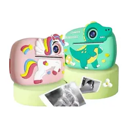 GENERICO - Cámara fotográfica infantil económica D-01 con impresión en papel térmico