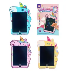 GENERICO - Tablero LED de 8.5 Pulgadas para Niños Pizarra Digital de Dibujo Colores