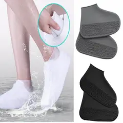 GENERIC - Cubre Calzado De Silicona Impermeable Protector Para Lluvia Negro