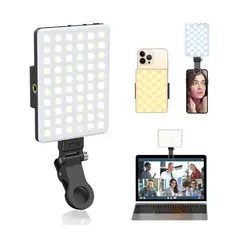 GENERICO - Mini Panel Luz Led Cálidafría Tres Tonos Pc - Celular M15